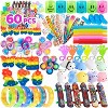 60 Pcs Kids Party Favors Popular Fidget Toys PackBulk Goodie Bag Fillers Birthday Parties School Prizes Pinata Stuffer Classroom Rewards Treasure Box - 2 of 4