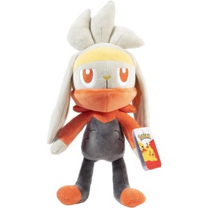 Pokémon  12-Inch Raboot Plush - Officially Licensed - Sword & Shield Scorbunny & Cinderace Evolution - Great Gift for Kids, Boys, Girls - 1 of 4