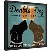 Amanti Art Double Dog Brewing Co by Ryan Fowler Framed Canvas Wall Art - 2 of 4