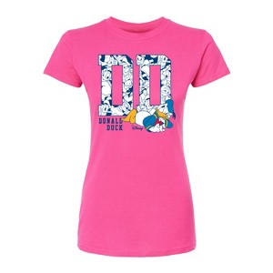 Women's - Disney - Donald Ears Fitted Graphic T-Shirt - 1 of 2
