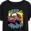 Women's - Disney - Mater Need A Tow Oversized Graphic T-Shirt - 2 of 4