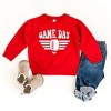 The Juniper Shop Football Game Day Stripes Toddler Graphic Sweatshirt - 2 of 2