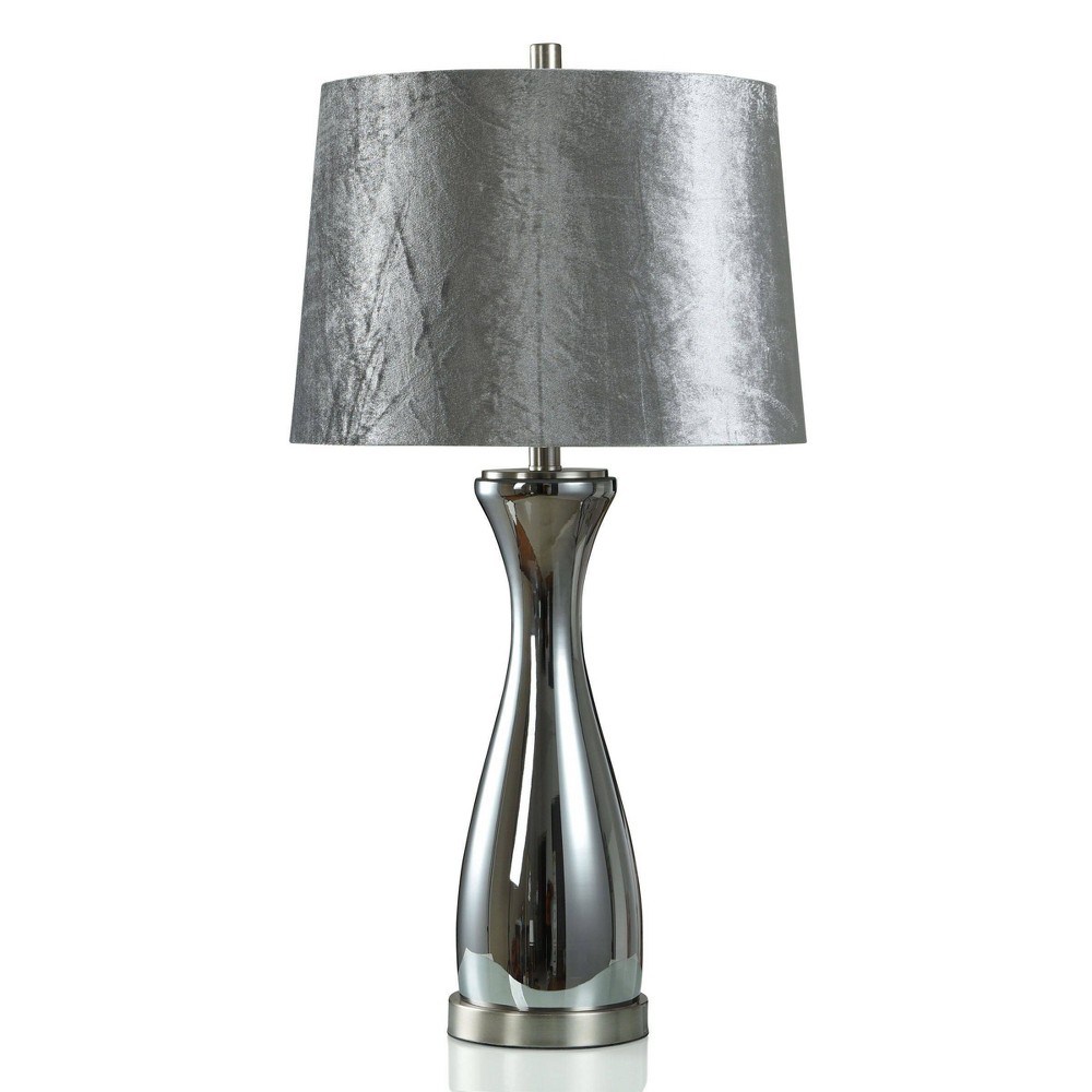 Photos - Floodlight / Street Light Subdued Table Lamp Elegant Smokey Gray Finish - StyleCraft