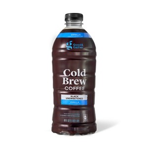 Vanilla Cold Brew Coffee - 48 fl oz - Good & Gather™ - 1 of 4