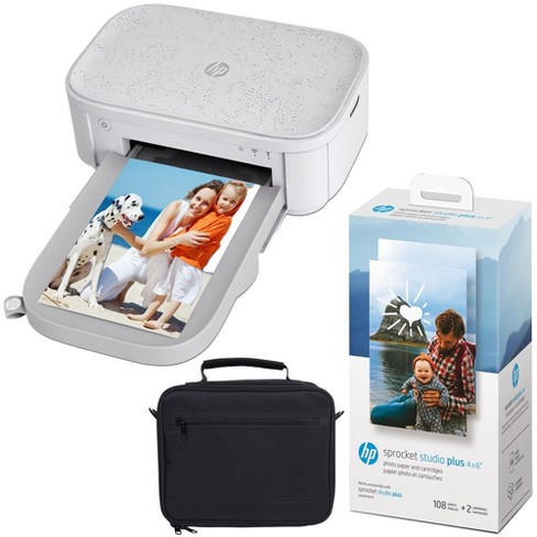 HP Sprocket Portable Color Photo Printer (2nd Edition) – Instantly print  2x3 sticky-backed photos from your phone – [Luna Pearl] [1AS85A] and