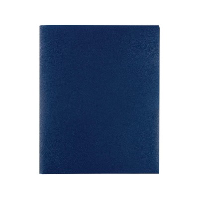 Staples Poly 2-Pocket Folders Dark Blue 431488