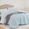 BAGOKIE 2/3PCS Comforter Set with Comforter & Pillowcases - 2 of 4
