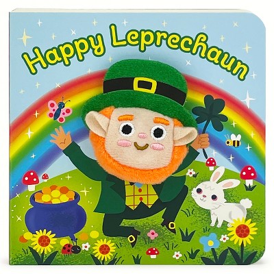 Happy Leprechaun - by  Brick Puffinton (Board Book)