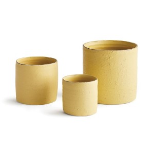 Plum & Post Studio Cachepots Planters, Set of 3 - 1 of 4
