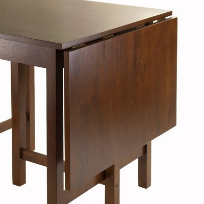 Walnut Extendable Rectangular Solid Wood Dining Table