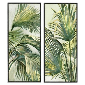 Stupell Industries Swaying Green Palms, 10" x 24" - 1 of 4