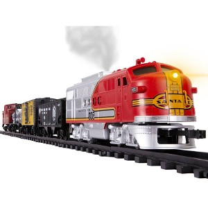 Lionel Santa Fe Flyer Freight Battery Operated O Gauge TrainToy Vehicle Playset - 1 of 4