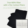 Nispira 1183054K 8171434K True HEPA Carbon Pre Filter for Whirlpool Whispure Air Purifier AP510, AP530, AP450, AP45030HO AP51030K WP500 WP1000 1 Pack - 3 of 4
