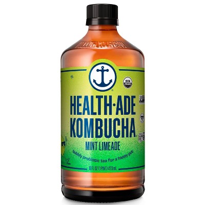 Health-Ade Mint Limeade Kombucha - 16 fl oz