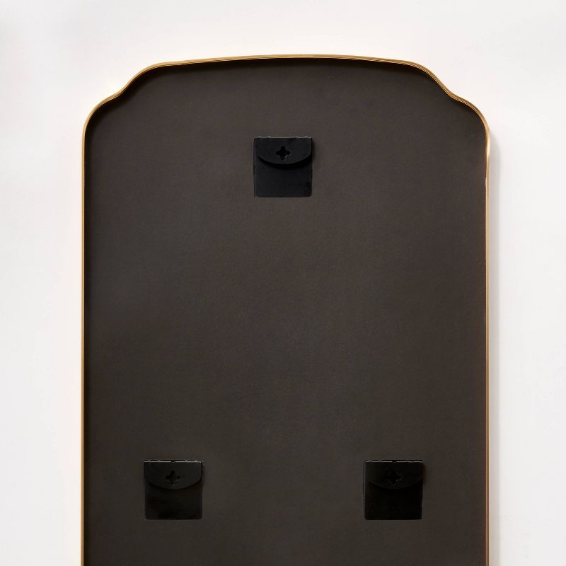 20&#34;x60&#34; Romantic Arch Aluminum Floor Mirror Brass - Threshold&#8482; designed with Studio McGee, 5 of 6