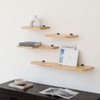MH London Dale 36" Set of 4 Wall Mounted Shelves Mango Wood - 2 of 4