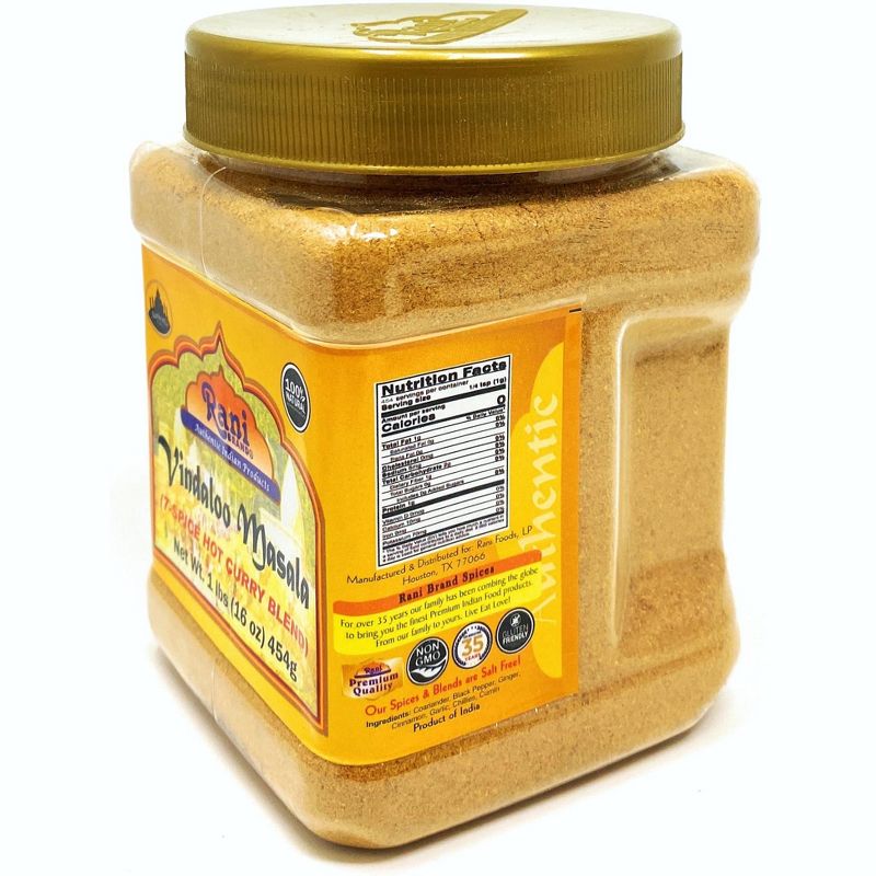 Vindaloo Curry Masala, Indian 7-Spice Blend - 16oz (1lb) 454g - Rani Brand Authentic Indian Products, 4 of 6