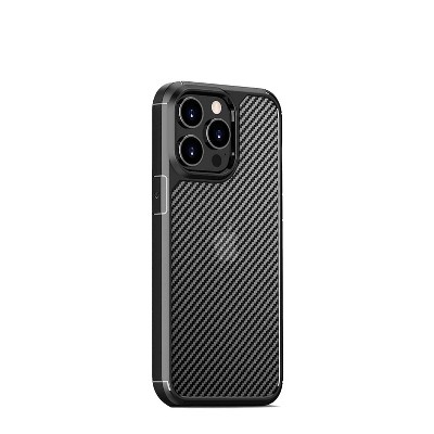 SaharaCase Anti-Slip MagSafe Phone Case for iPhone 15 Pro Max Shock Absorbing Black (CP00470)