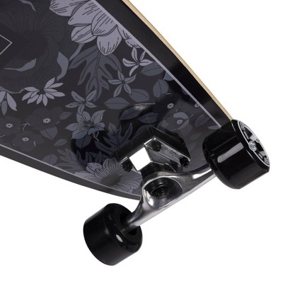 ReDo Skateboard Co. 24&#34; Standard Skateboard - Black Floral_9