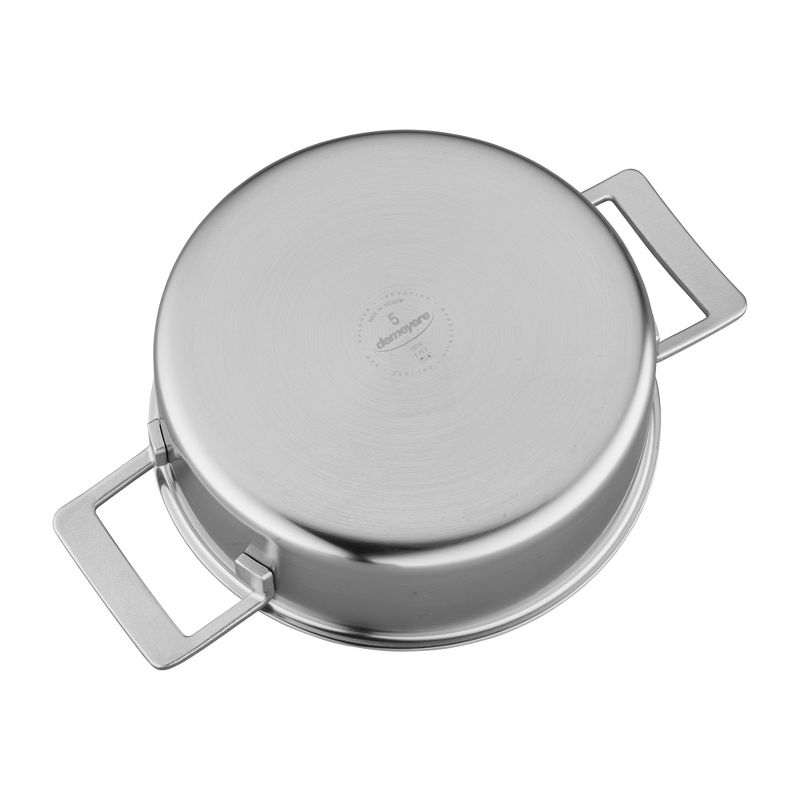 Demeyere Industry 5-Ply 4-qt Stainless Steel Deep Saute Pan, 3 of 8
