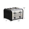 Kenmore 4 Slice Wide Slot Toaster - Stainless Steel : Target