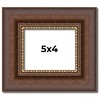 PosterPalooza | Photo Size Traditional Brown Picture Frame - UV Acrylic, Foam Board Backing, Hanging Hardware - 2 of 4