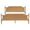Whisen Queen Size Traditional Style Rattan Bed Frame with Headboard and Footboard - 4 of 4