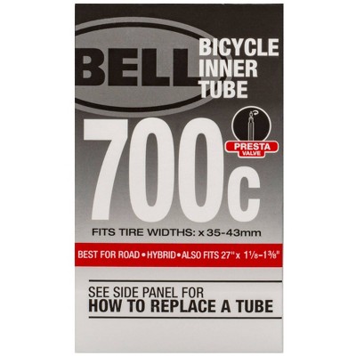 Bell 700c/28" Standard Bike Inner Tube - Black