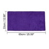 Unique Bargains 400gsm Microfiber Cleaning Cloth Absorbent Drying Towel Purple - 2 of 4