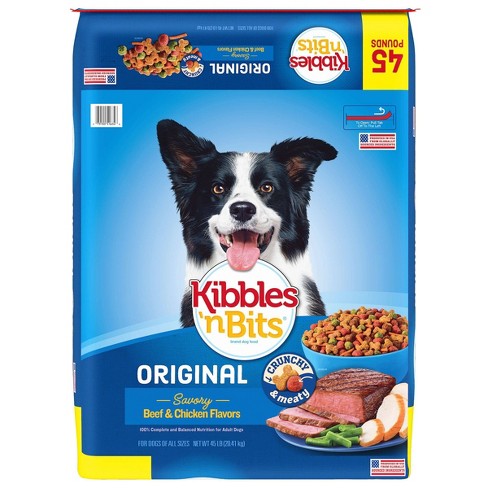 Kibbles 'n Bits Original Savory Beef & Chicken Flavors Adult Complete ...