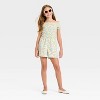 Girls' Off the Shoulder Romper - Cat & Jack™ - 3 of 3