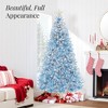 Best Choice Products Pre-Lit Baby Blue Christmas Tree, Artificial Full Holiday Decoration w/ Incandescent Lights - 3 of 4