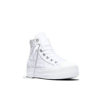 Мужские кроссовки Converse Women's Day One Platform Sneakers - Off-White 9.5 — фото 4