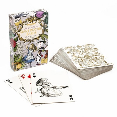 Professor Puzzle USA, Inc. Alice In Wonderland Queens Guards Giant Playing Cards