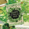 Briarwood Lane Lucky Wreath St. Patrick's Day House Flag Cover Pl - 4 of 4