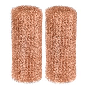Unique Bargains Copper Mesh Rustproof Flexible Durable Waterproof Screen Mesh - 1 of 4