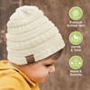 KeaBabies 3pk Warmzy Baby Beanies, 0-36 months Baby Hats, Baby Winter Hat for Newborn, Infant, Toddlers, Boys, Girls - 4 of 4