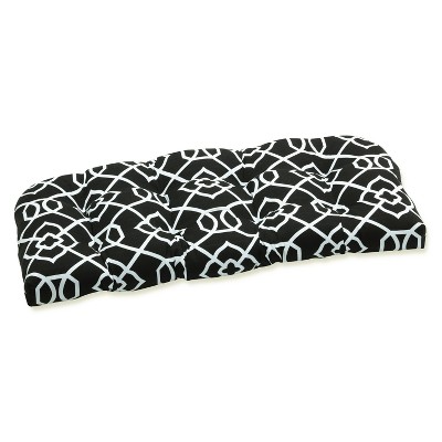 Outdoor/Indoor Wicker Loveseat Cushion - Pillow Perfect
