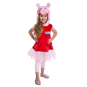 Halloween Peppa Pig Toddler Dress Costume 2T-3T, Women