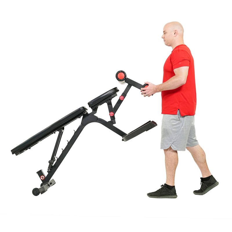 Sunny Health &#38; Fitness Fully Adjustable Utility Weight Bench, 5 of 17