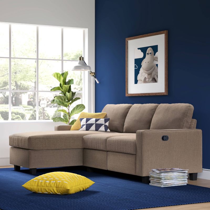 Palisades Reclining Sectional with Left Storage Chaise - Serta, 2 of 7