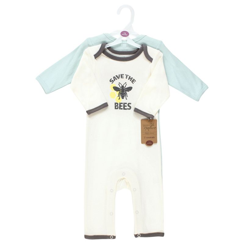 Touched by Nature Organic Cotton Coveralls, Save The Bees, 2 of 5