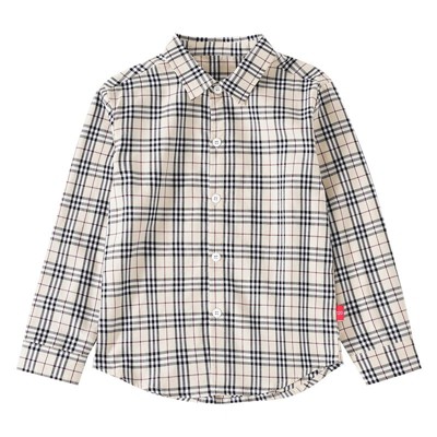 MyKids-USA Baby Boy Classic Button Front Lapel Shirt