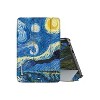 SaharaCase Folio Case for Amazon Fire 7 (2022) Blue (TB00254) - 2 of 4