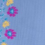 french blue vine embroidery