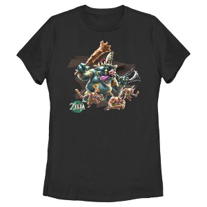 Women's Nintendo The Legend of Zelda: Tears of the Kingdom Blin Tribe Portrait T-Shirt - 1 of 4