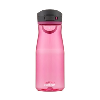 Ello Water Bottle 0.5 Gal AUTOSPOUT No Spills, No Straw Needed W Time Track  Pink