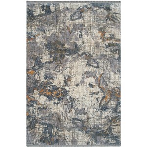 Gulches Modern Abstract Indoor Area Rug Stain Resistant, Power Loomed Flat Weave for Residential Spaces - 1 of 4
