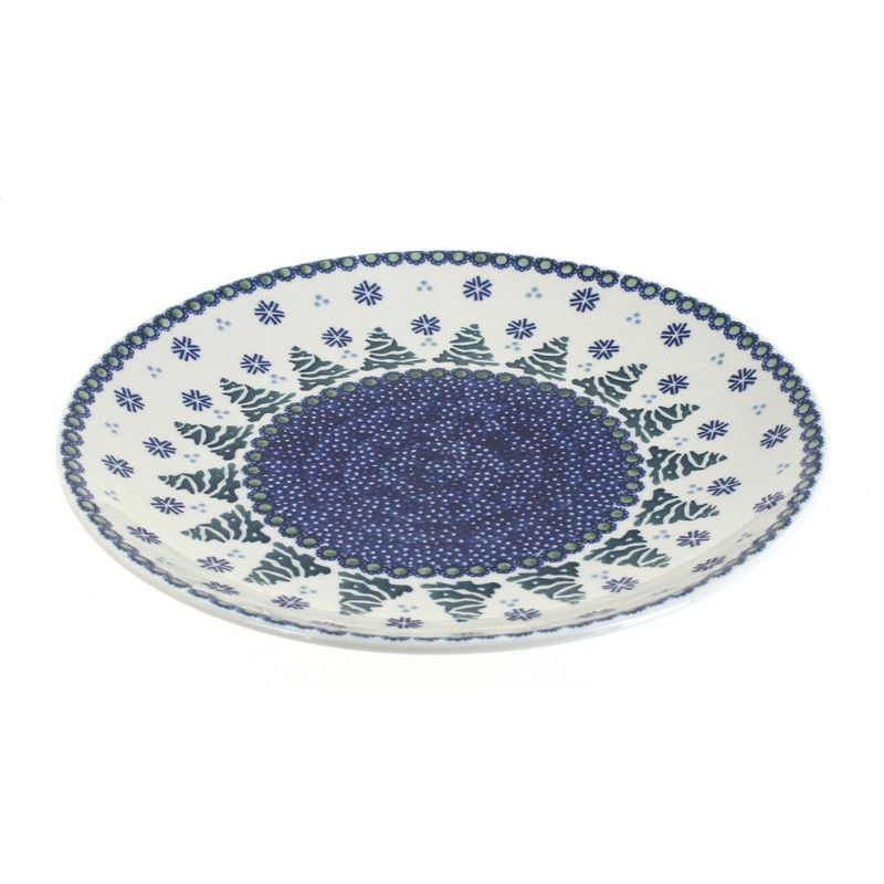 Blue Rose Polish Pottery Manufaktura Dinner Plate, 1 of 3