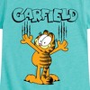 Girls' - Garfield - Cat Scratches Fitted Short Sleeve Graphic T-Shirt - 2 of 4